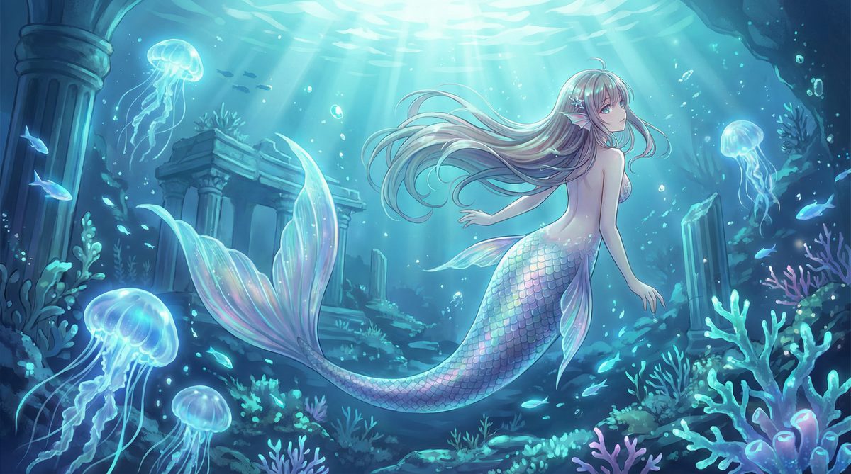 小马拉大车唯美动漫-深海幻梦